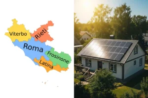 Bonus fotovoltaico regione Lazio